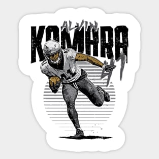 Alvin Kamara New Orleans Rise Sticker